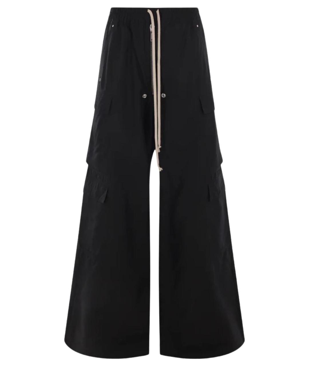 RICK OWENS DRKSHDW Черные повседневные брюки, фото 1