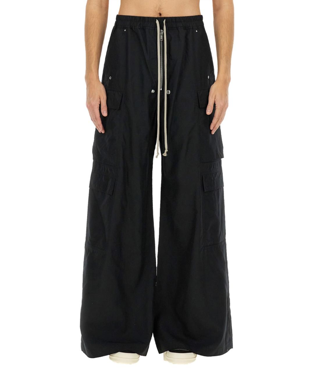 RICK OWENS DRKSHDW Черные повседневные брюки, фото 2