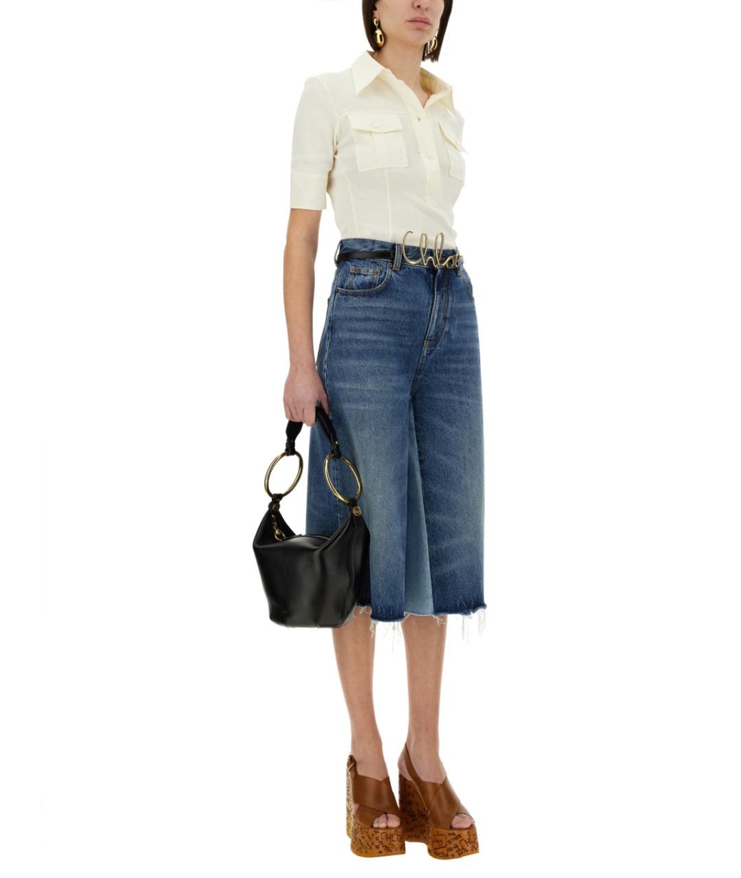 CHLOE Белая хлопковая футболка, фото 2