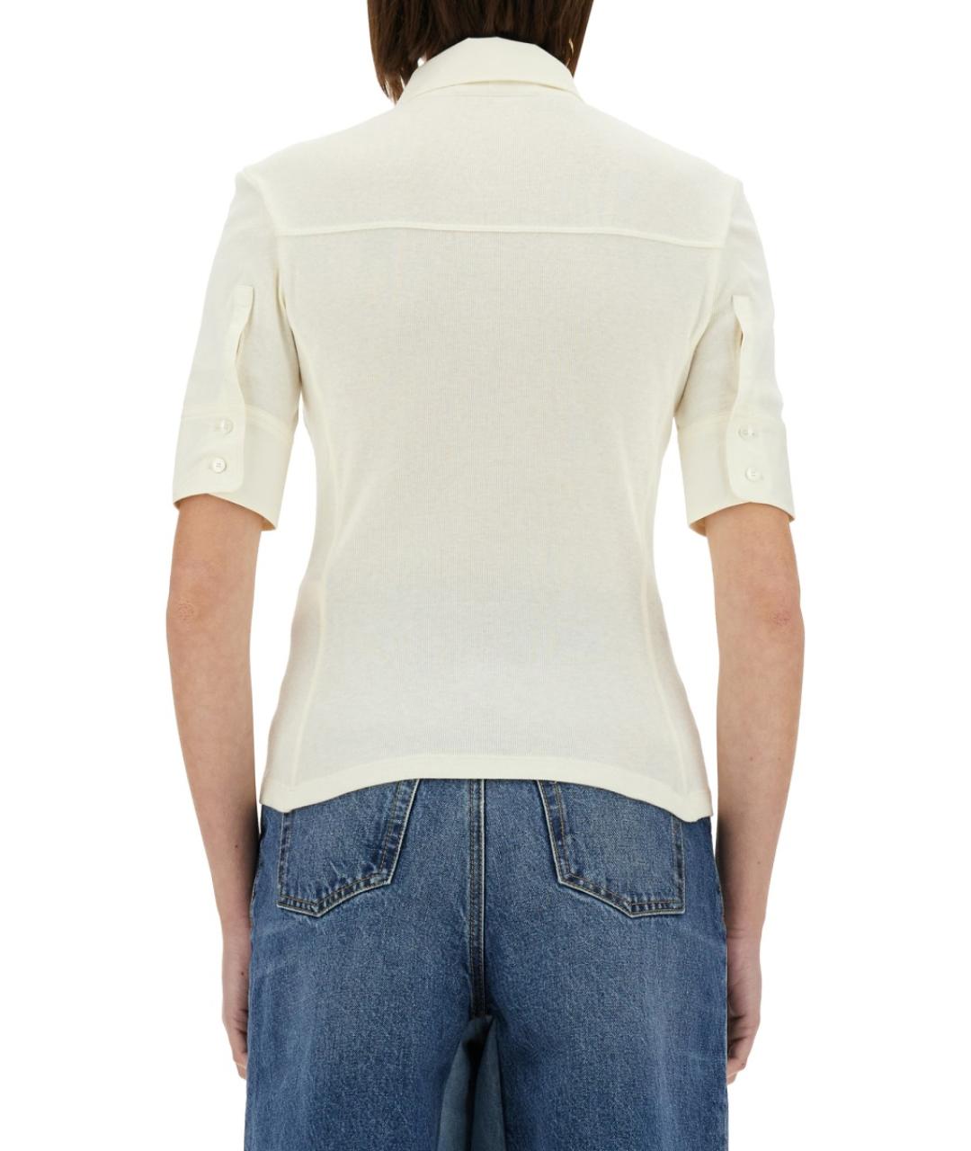 CHLOE Белая хлопковая футболка, фото 3