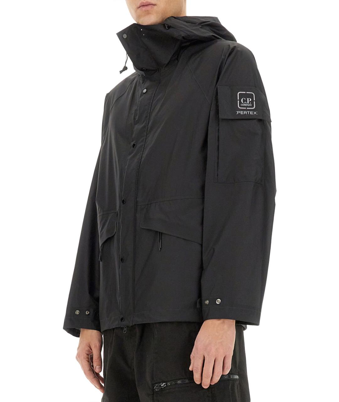 CP COMPANY Черная полиамидовая куртка, фото 4