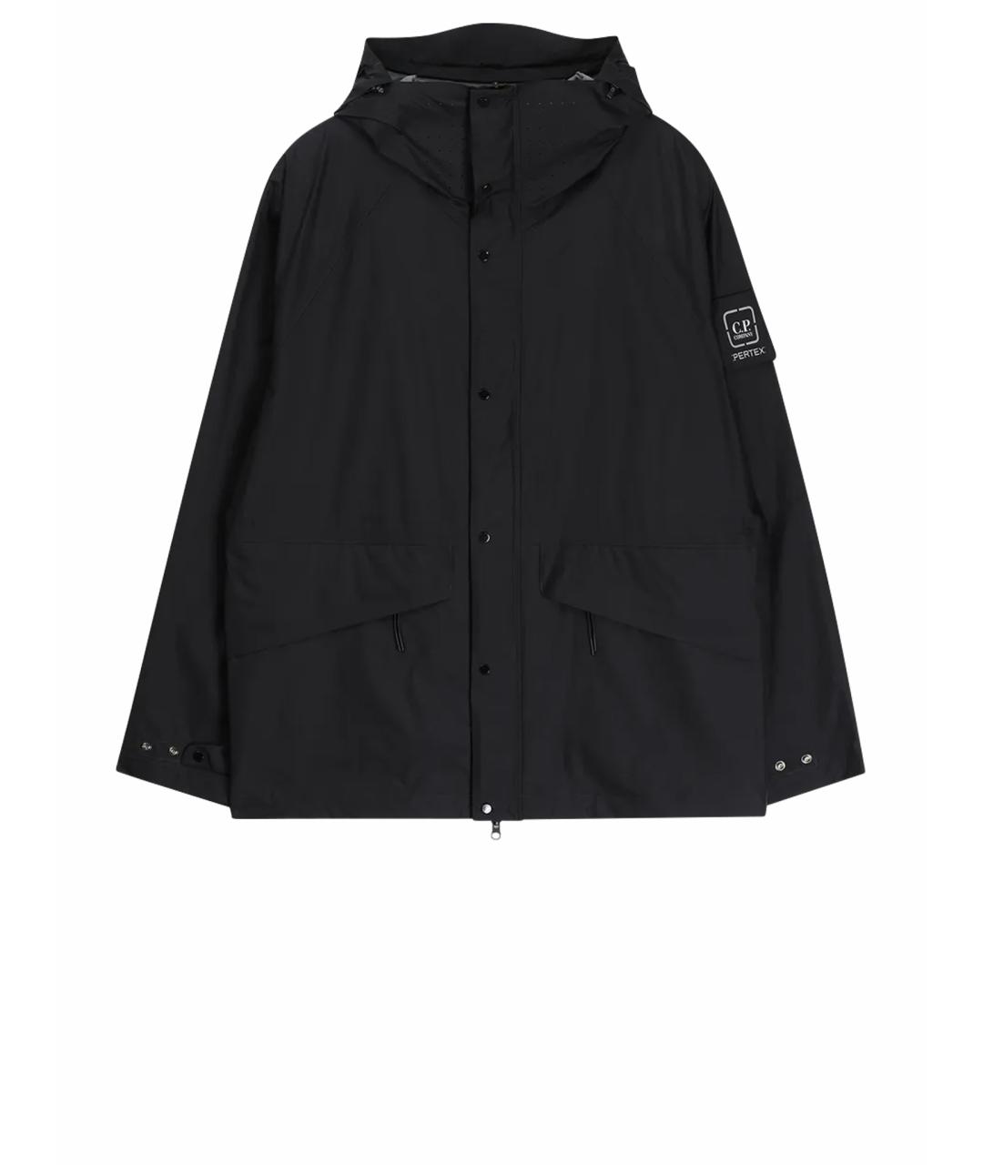 CP COMPANY Черная полиамидовая куртка, фото 1
