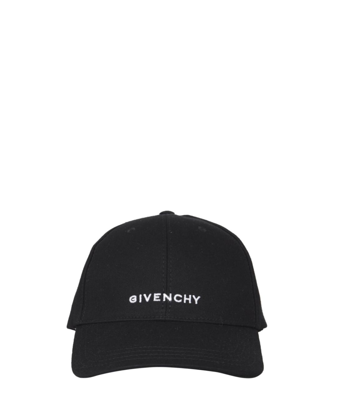 GIVENCHY Черная хлопковая кепка/бейсболка, фото 1
