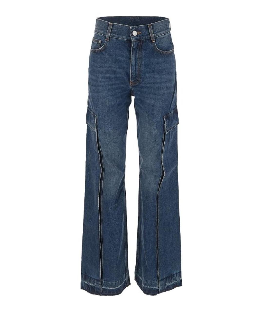 STELLA MCCARTNEY Синие прямые джинсы, фото 1