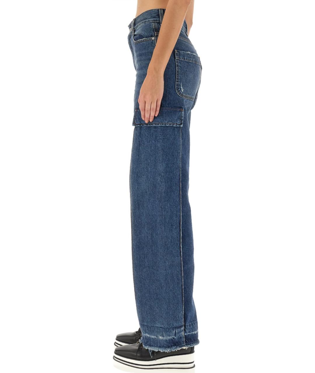 STELLA MCCARTNEY Синие прямые джинсы, фото 5