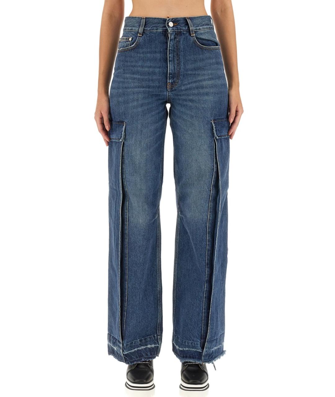 STELLA MCCARTNEY Синие прямые джинсы, фото 2