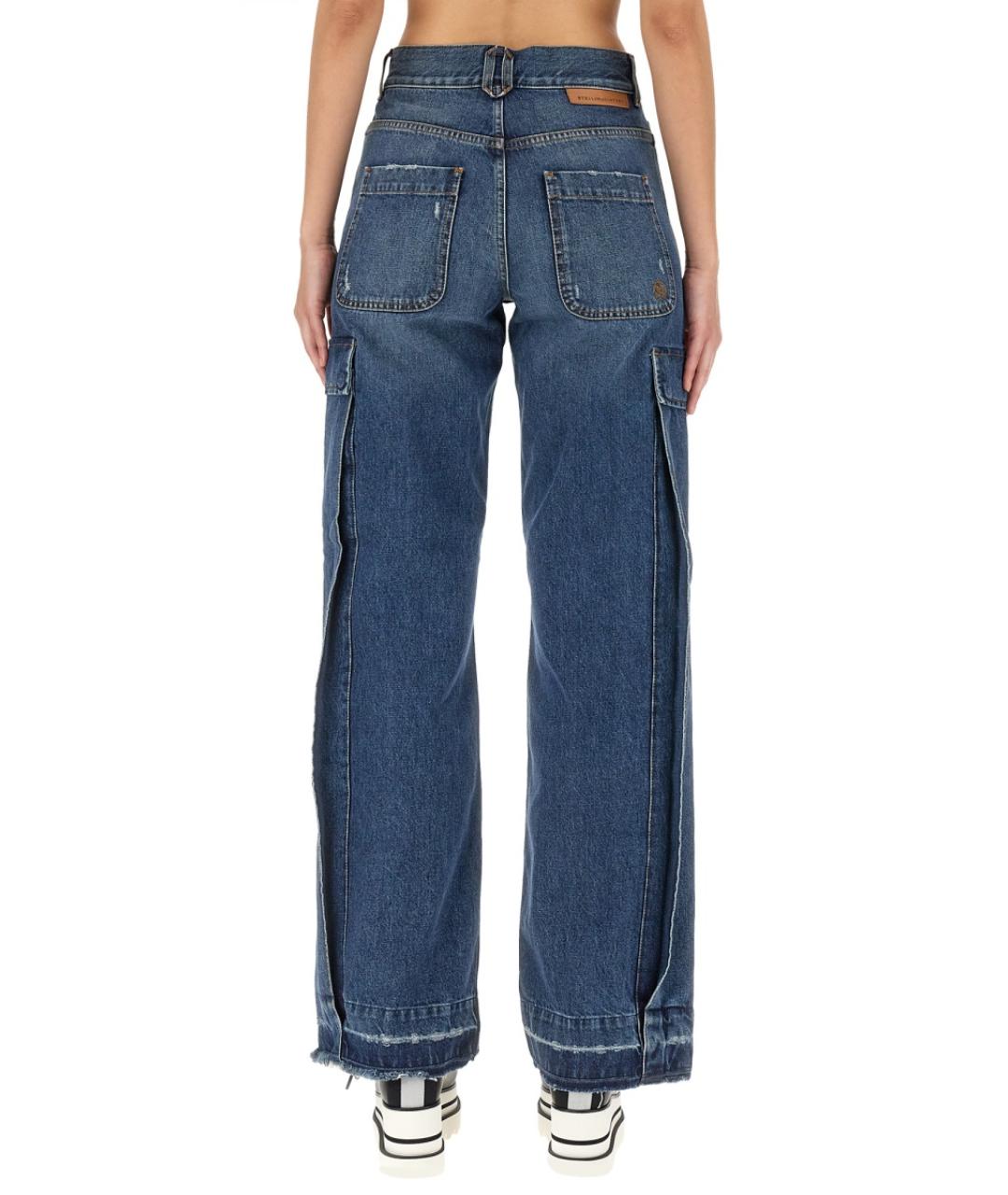 STELLA MCCARTNEY Синие прямые джинсы, фото 4