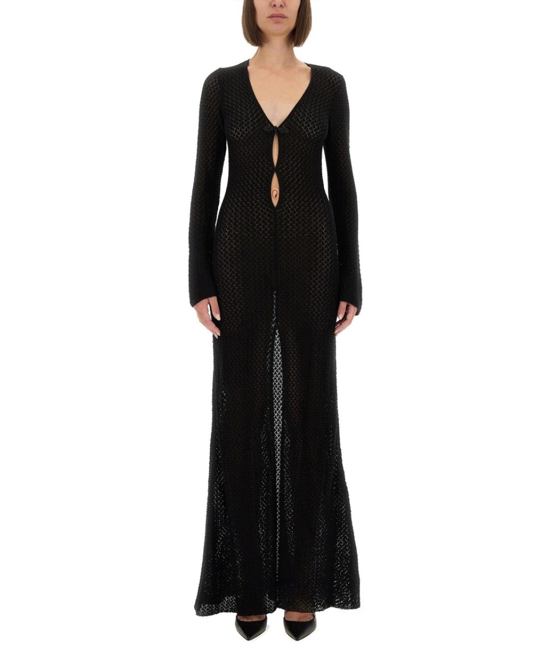 THE GARMENT Черное хлопковое повседневное платье, фото 2