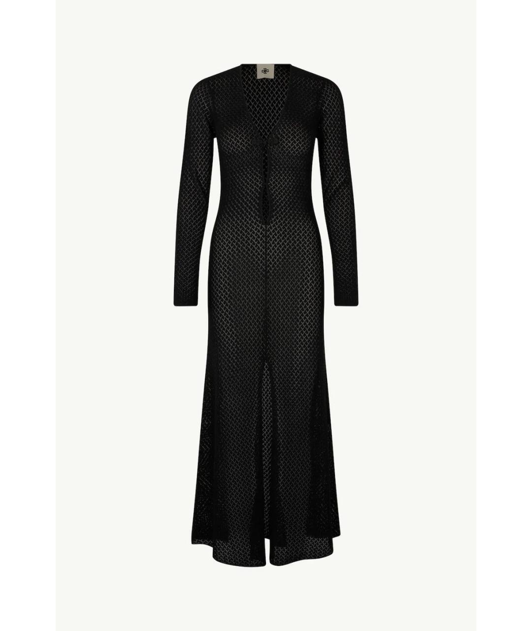 THE GARMENT Черное хлопковое повседневное платье, фото 6