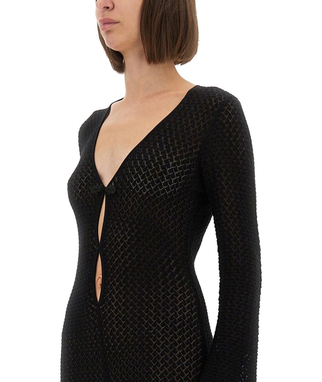 THE GARMENT Черное хлопковое повседневное платье, фото 5