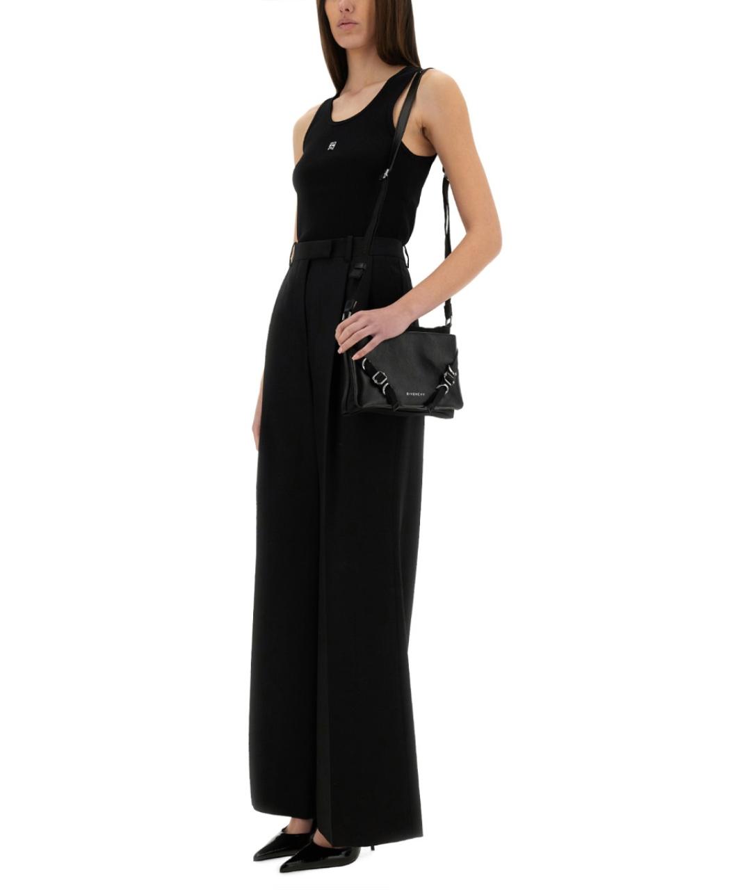 GIVENCHY Черная хлопковая майка, фото 3