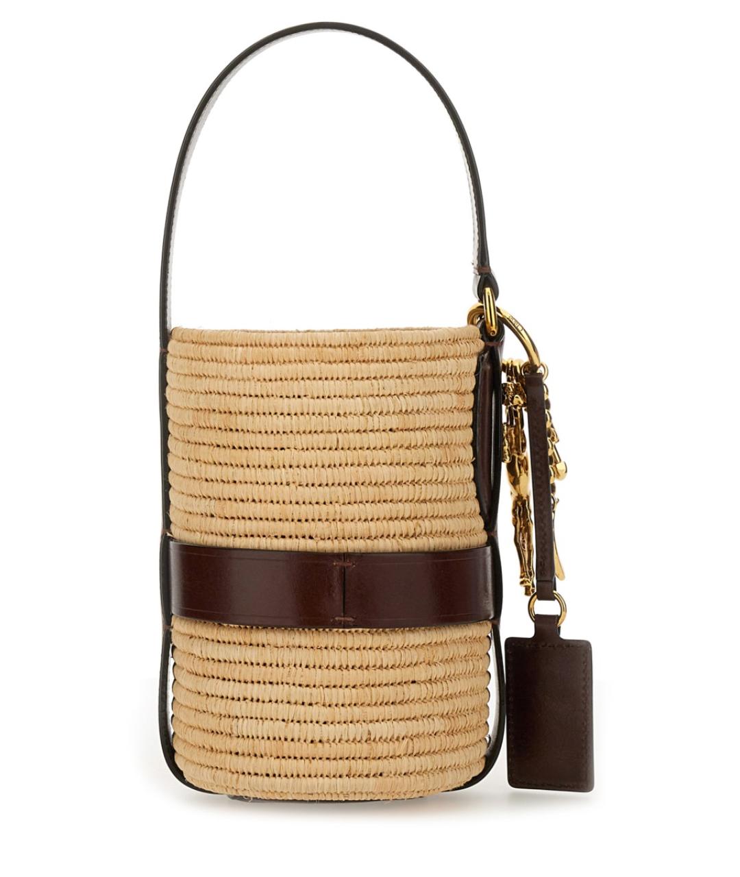 CHLOE Бежевая сумка с короткими ручками, фото 2