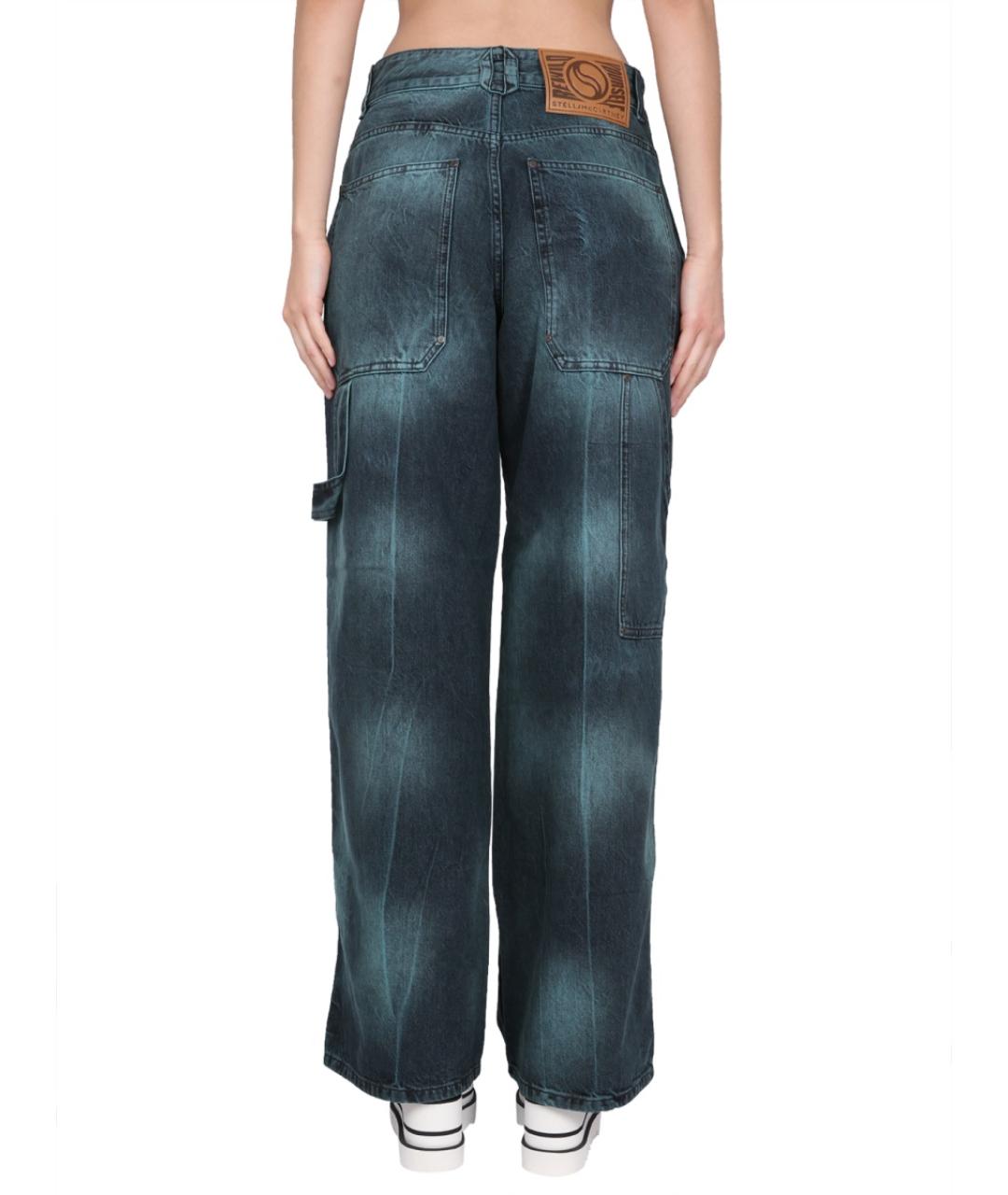 STELLA MCCARTNEY Зеленые прямые джинсы, фото 5