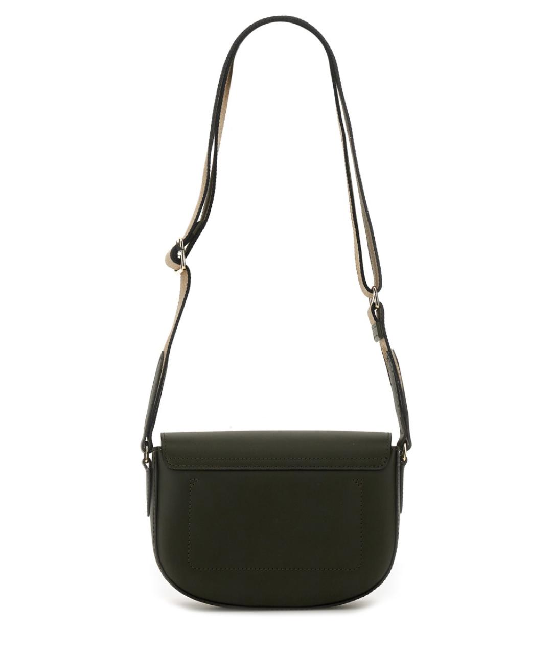 LONGCHAMP Зеленая кожаная сумка через плечо, фото 2