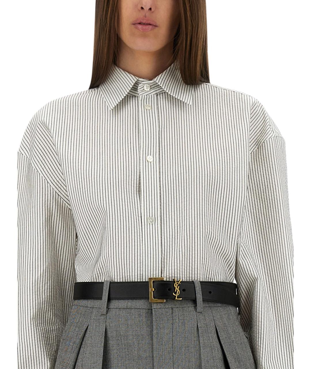 SAINT LAURENT Мульти хлопковая рубашка, фото 5