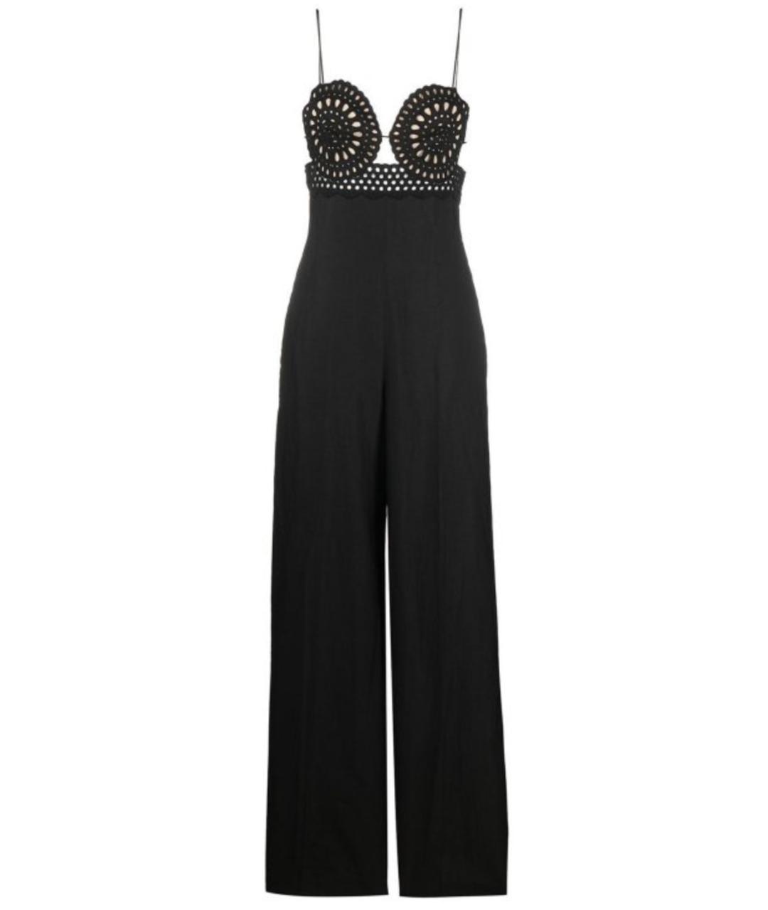 STELLA MCCARTNEY Черный льняной комбинезон, фото 1
