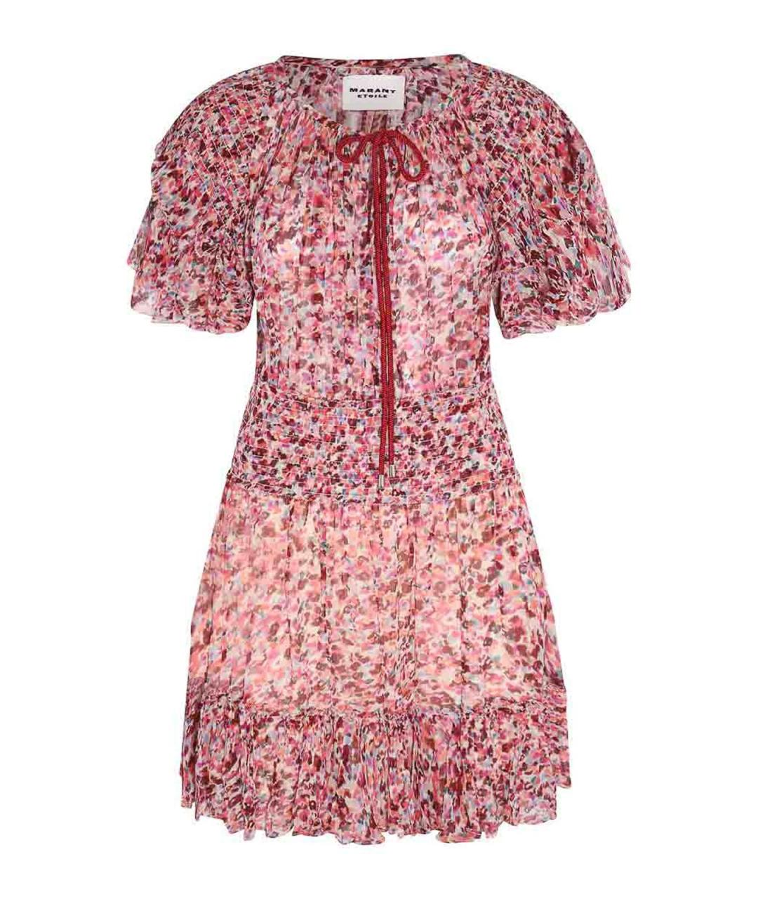 ISABEL MARANT ETOILE Мульти вискозное повседневное платье, фото 1