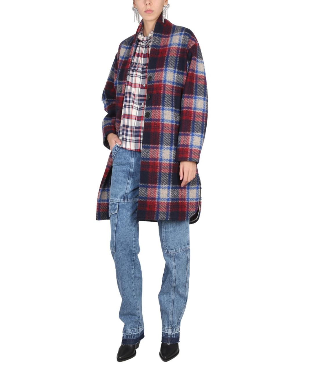 ISABEL MARANT ETOILE Мульти полиэстеровый тренч/плащ, фото 3