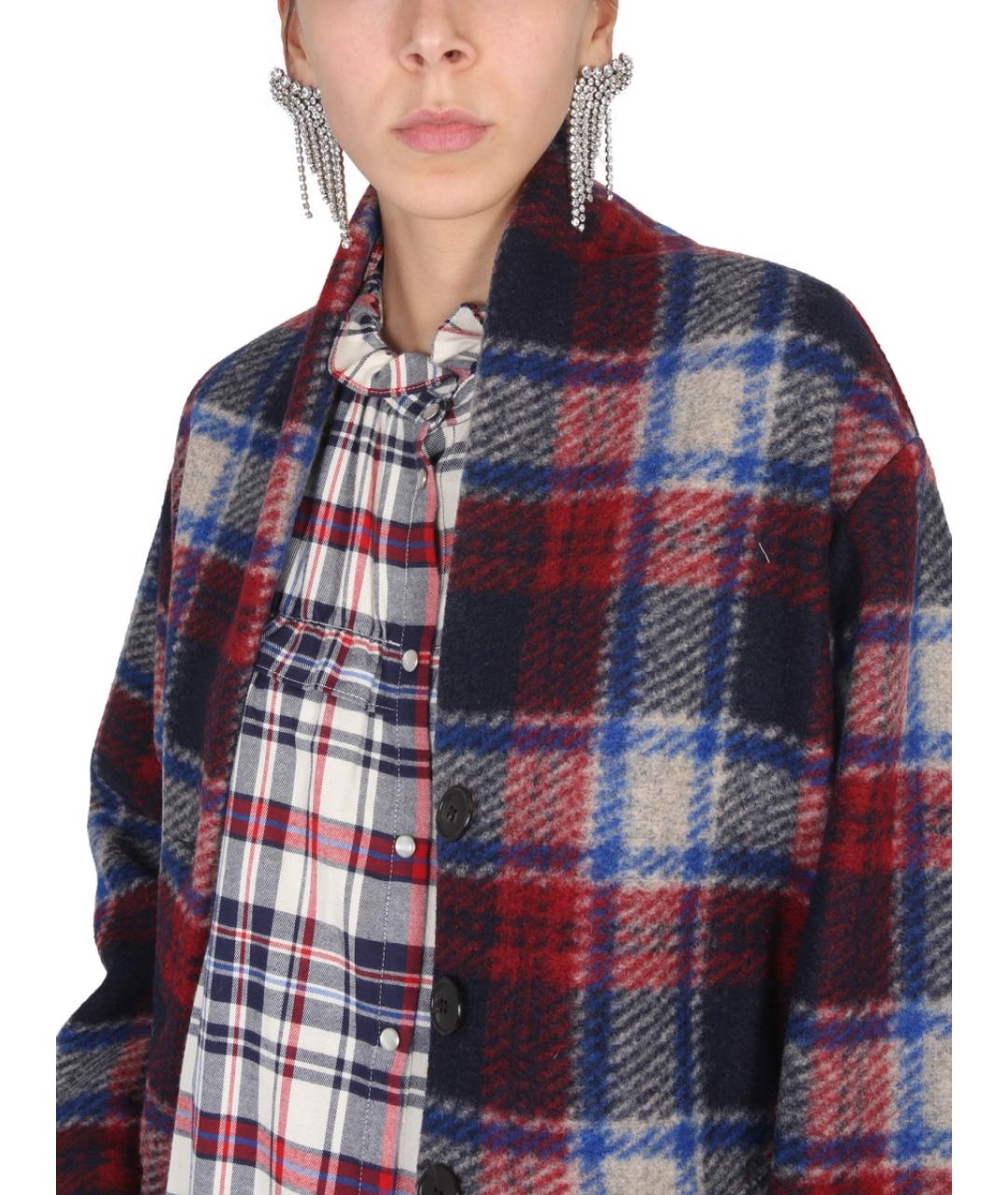 ISABEL MARANT ETOILE Мульти полиэстеровый тренч/плащ, фото 5