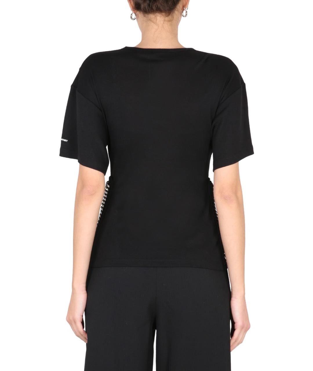 STELLA MCCARTNEY Черная футболка, фото 4