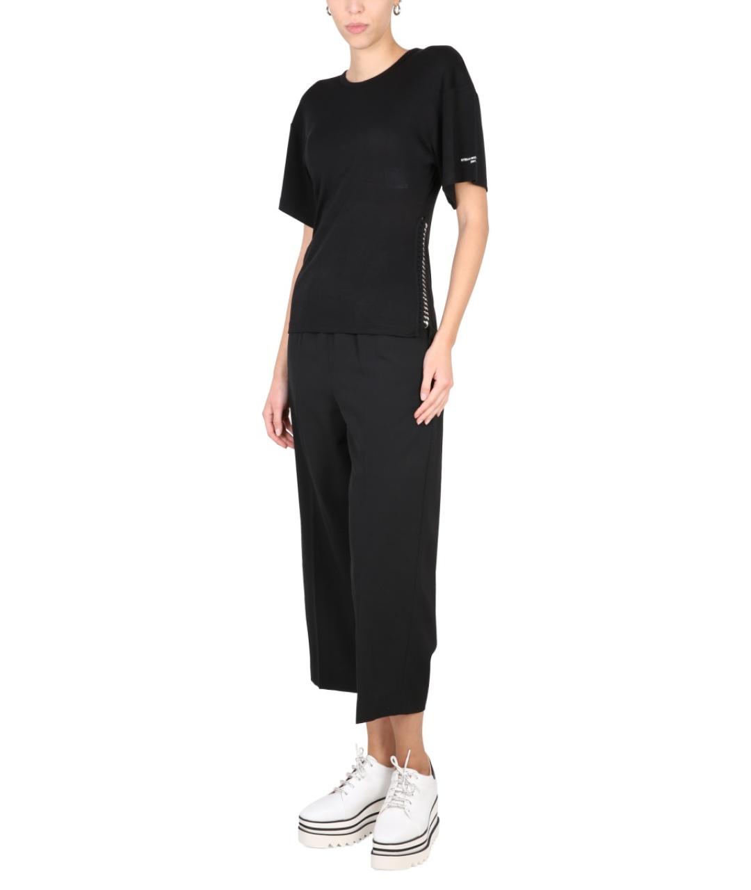 STELLA MCCARTNEY Черная футболка, фото 3