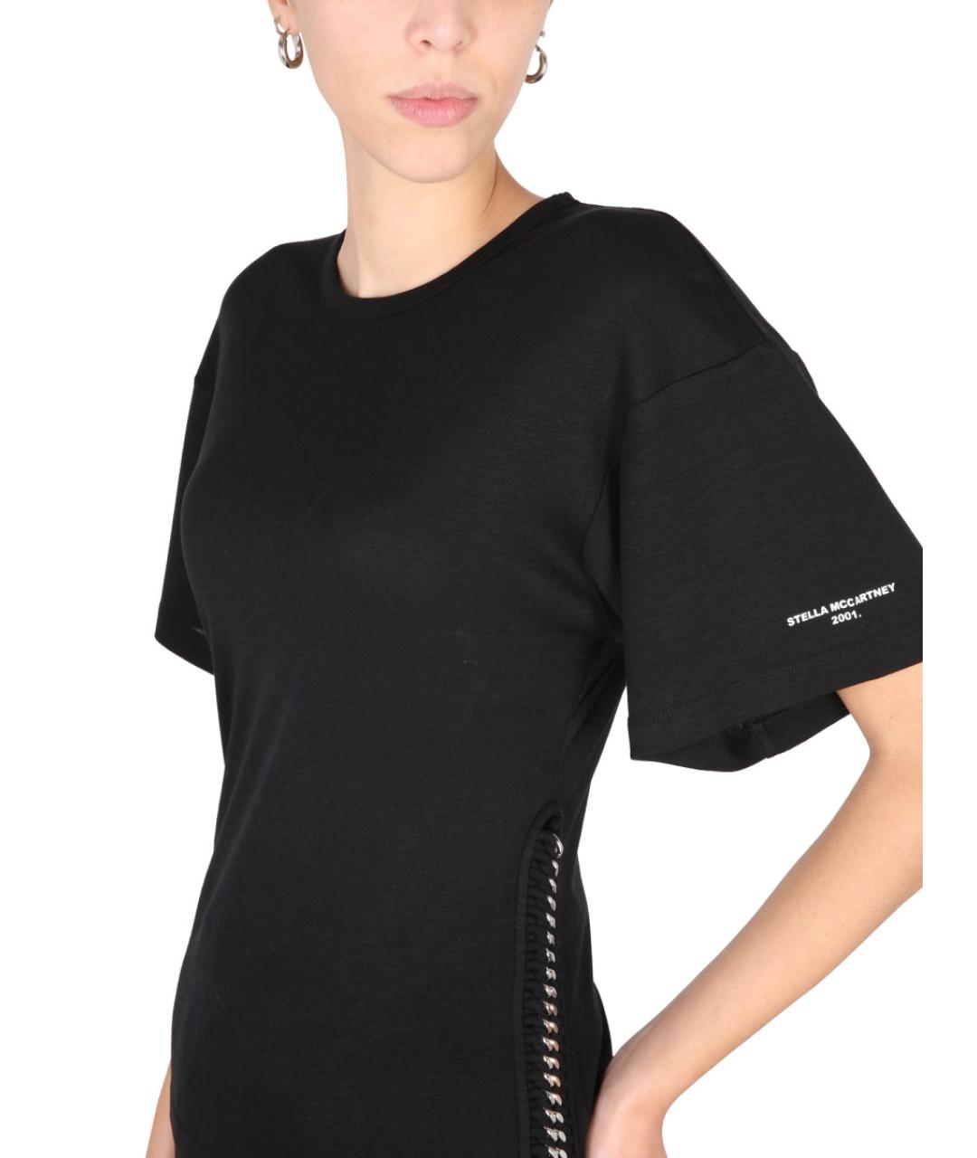 STELLA MCCARTNEY Черная футболка, фото 5