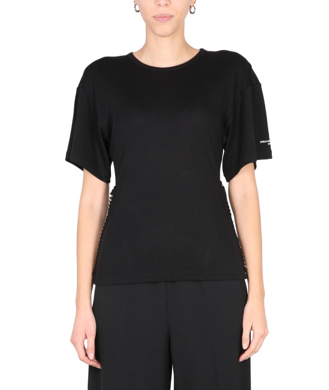 STELLA MCCARTNEY Черная футболка, фото 2
