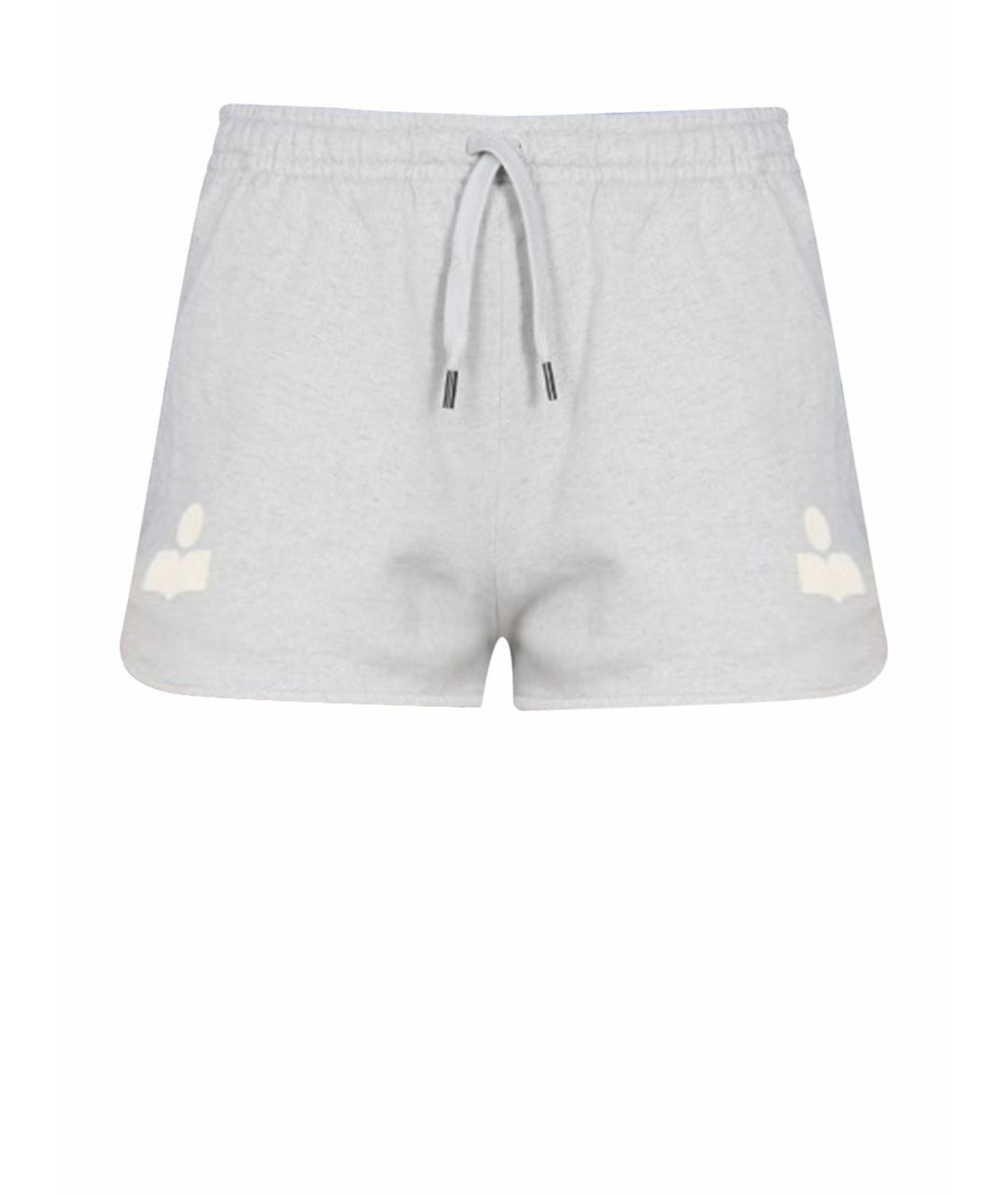 ISABEL MARANT ETOILE Серые хлопковые шорты, фото 1