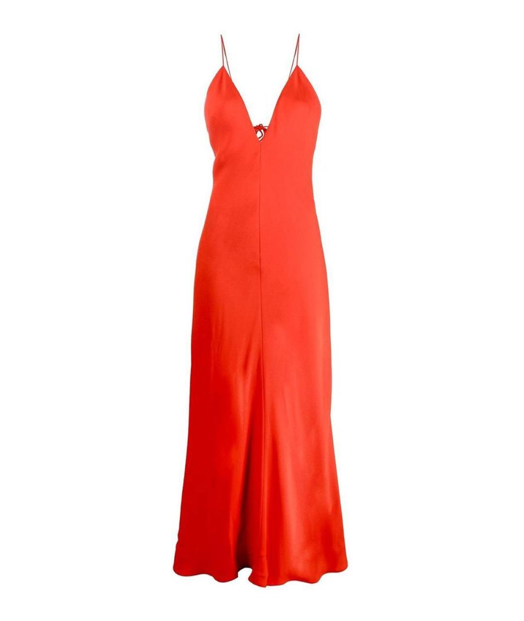 STELLA MCCARTNEY Красное вискозное повседневное платье, фото 1