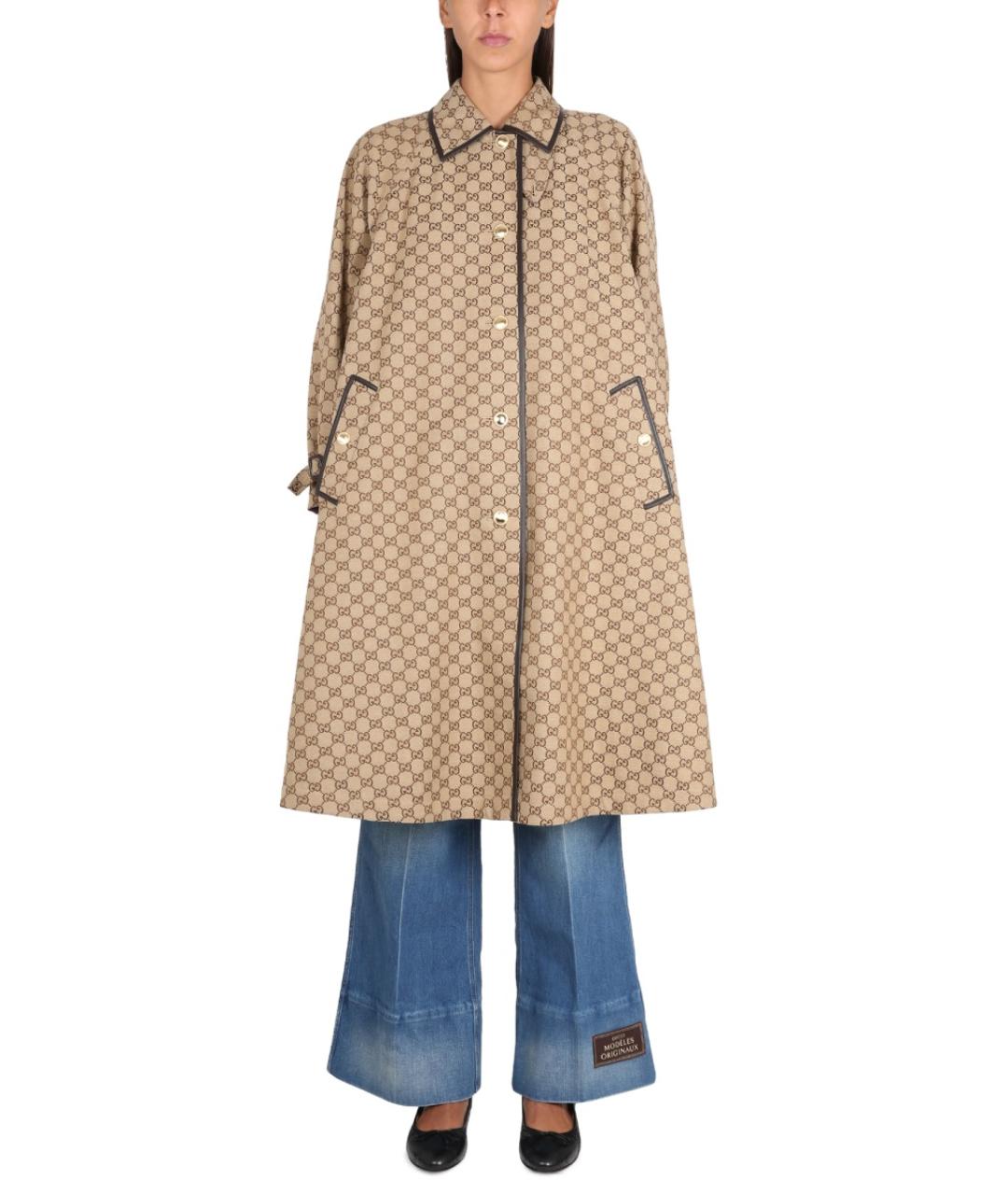 GUCCI Мульти хлопковый тренч/плащ, фото 2