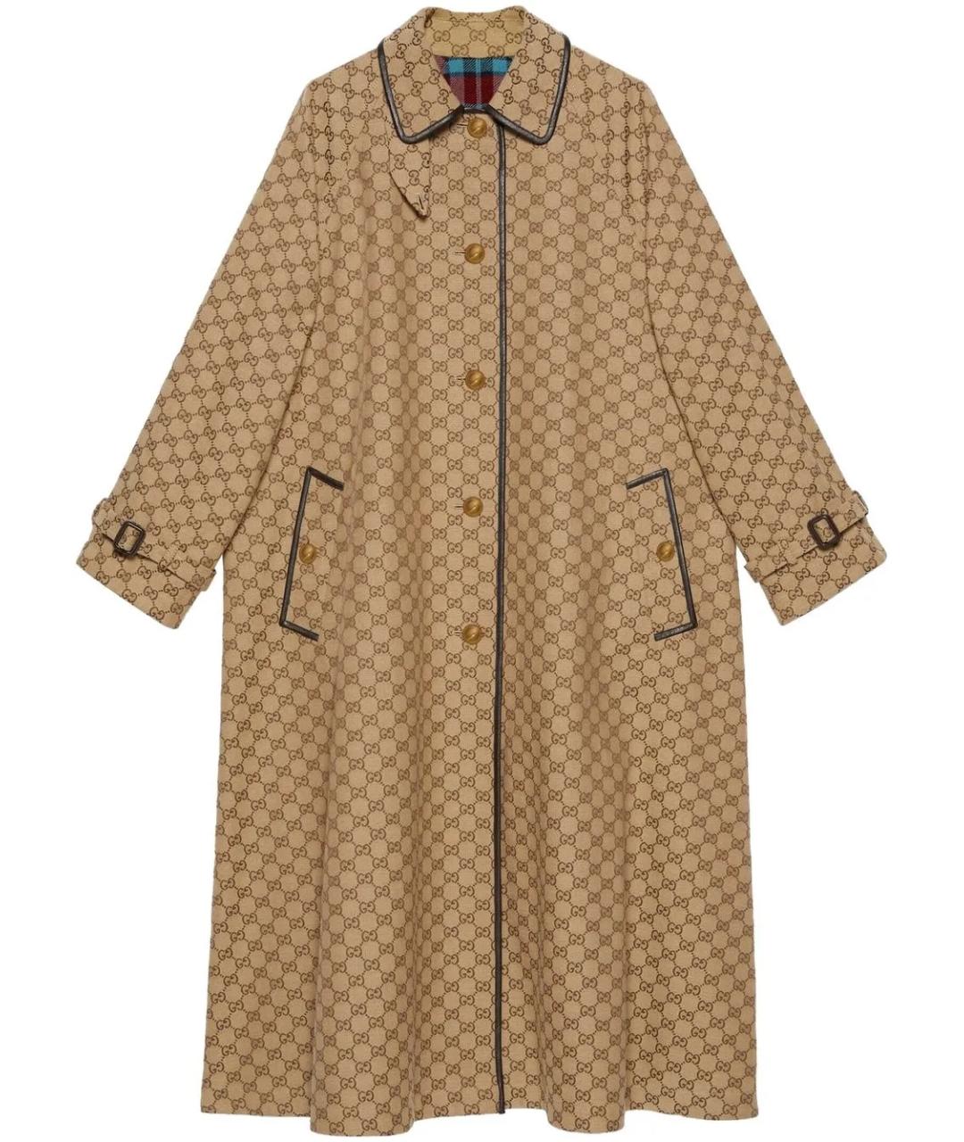 GUCCI Мульти хлопковый тренч/плащ, фото 1