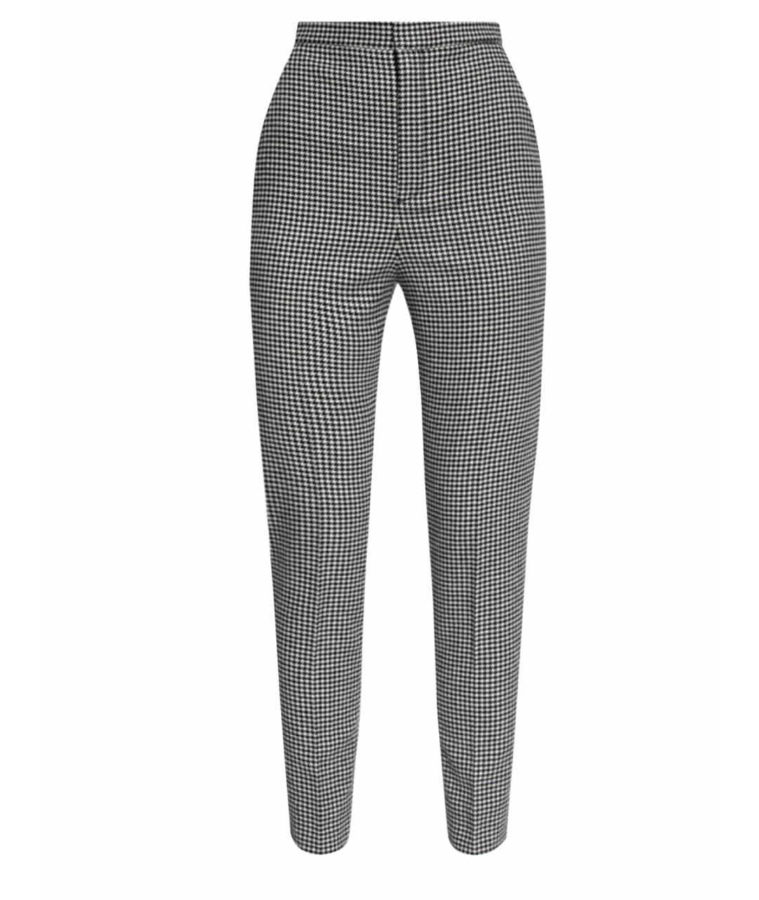 ISABEL MARANT Серые вискозные прямые брюки, фото 1