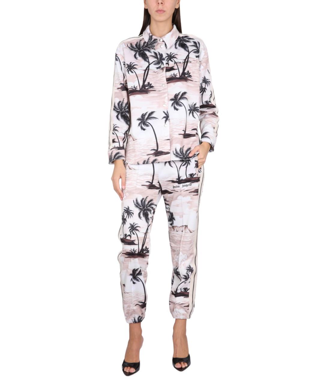 PALM ANGELS Мульти полиэстеровая рубашка, фото 3