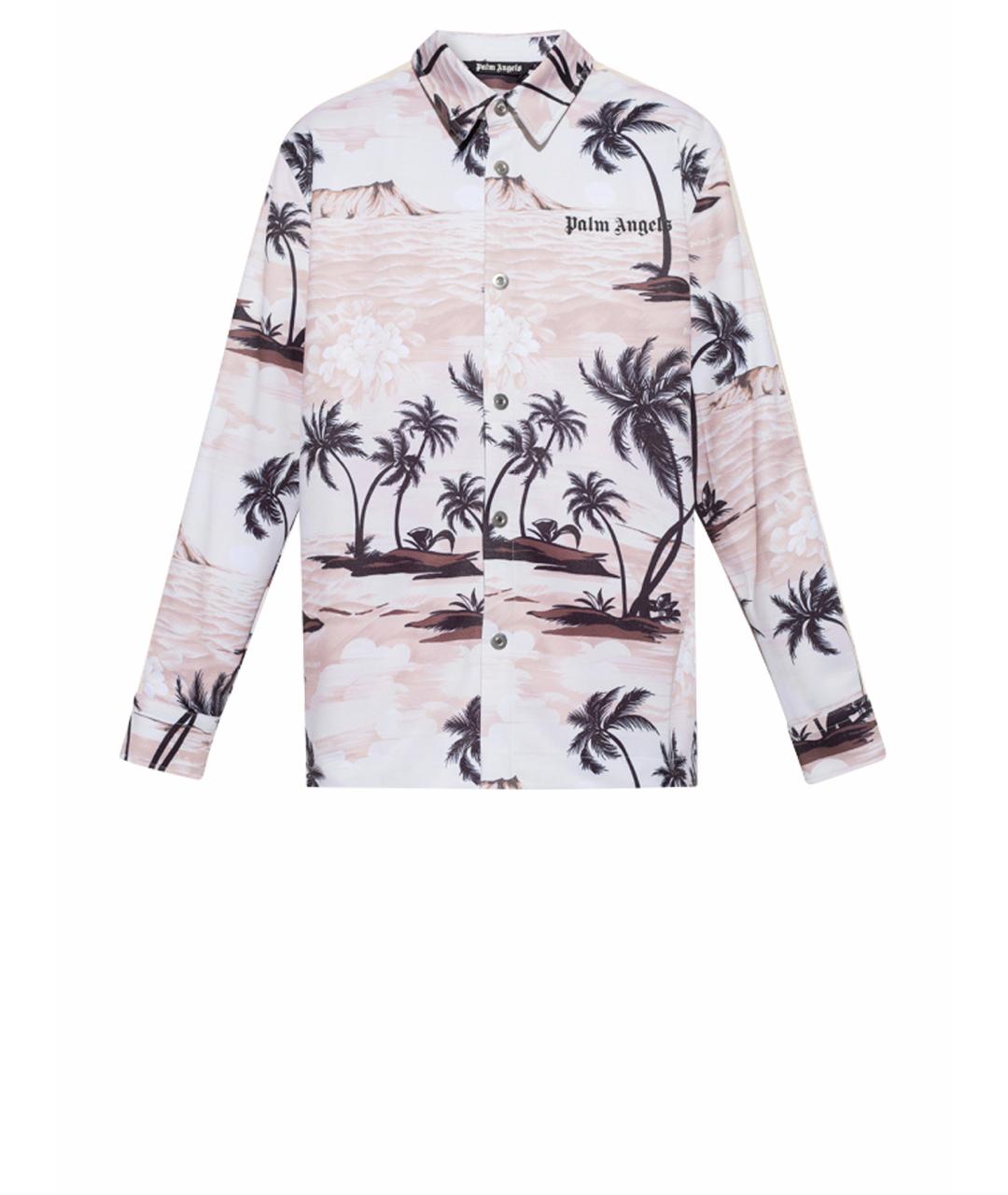 PALM ANGELS Мульти полиэстеровая рубашка, фото 1