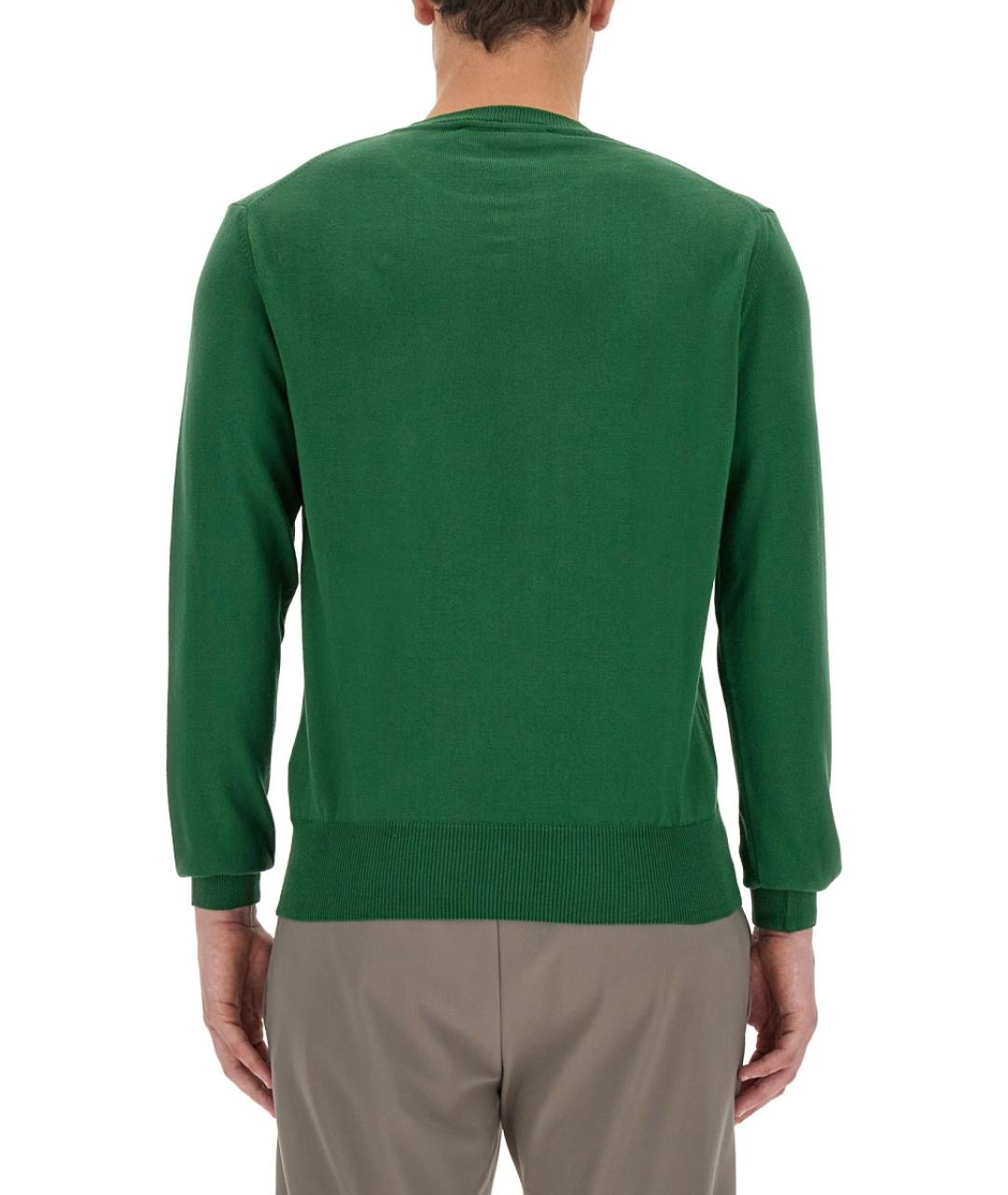 VIVIENNE WESTWOOD Зеленый шерстяной джемпер / свитер, фото 2