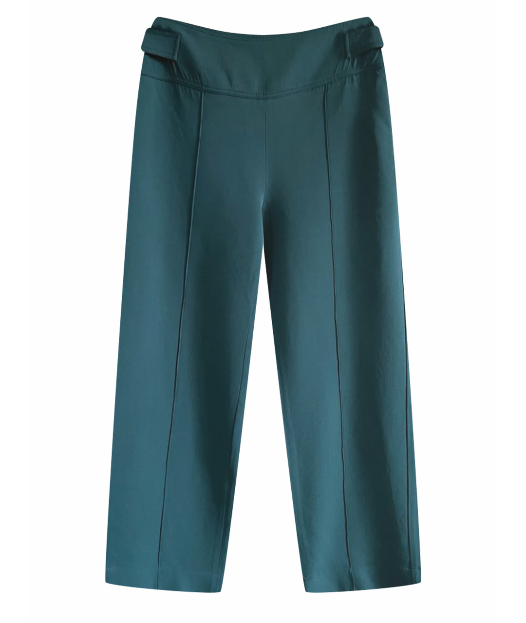 SPORTMAX Зеленые синтетические прямые брюки, фото 1