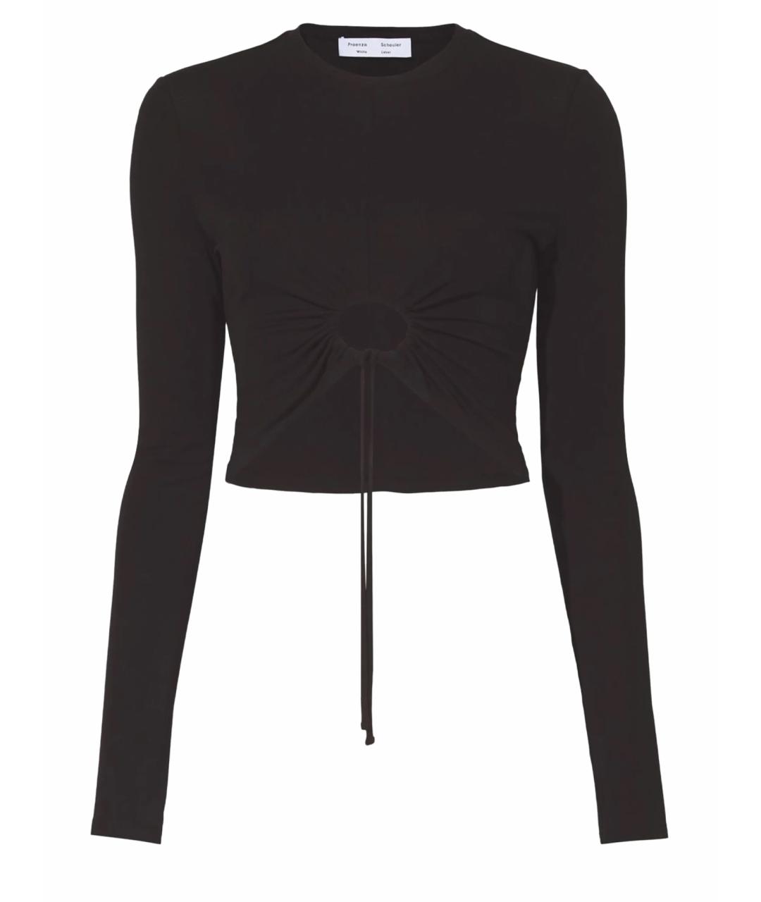 PROENZA SCHOULER Черная полиэстеровая блузы, фото 1