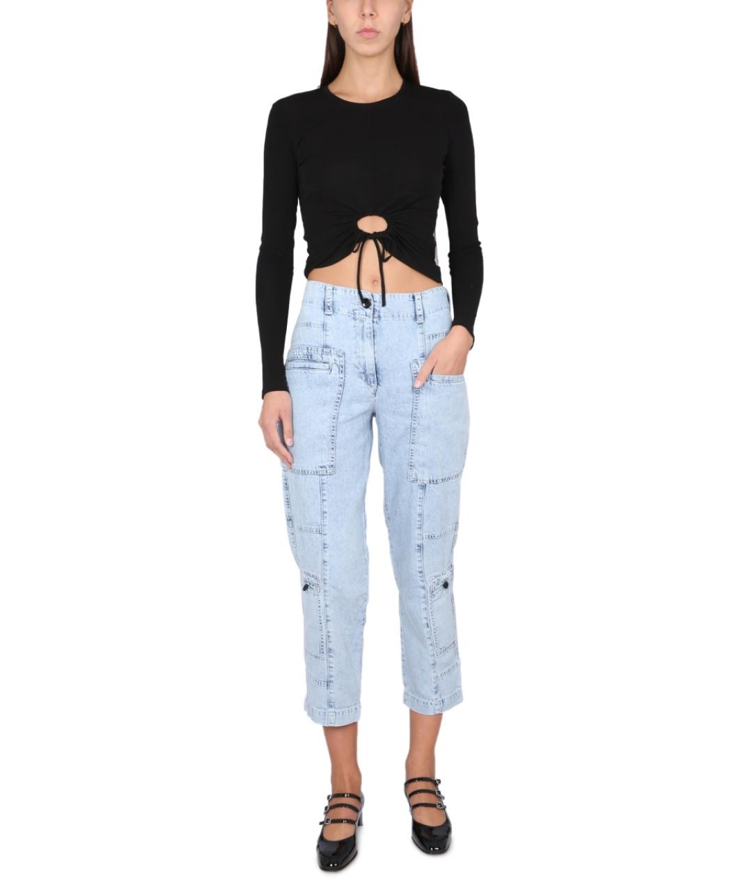 PROENZA SCHOULER Черная полиэстеровая блузы, фото 2