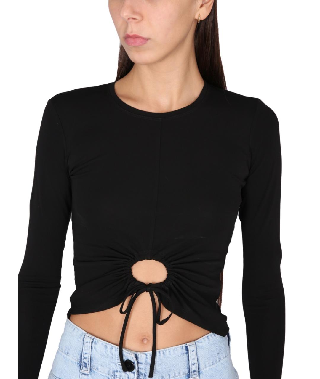 PROENZA SCHOULER Черная полиэстеровая блузы, фото 4