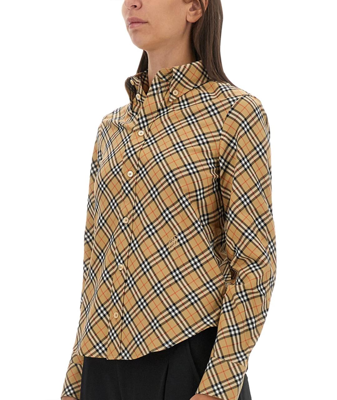 BURBERRY Мульти хлопковая рубашка, фото 5