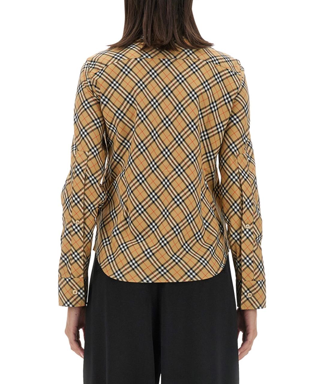 BURBERRY Мульти хлопковая рубашка, фото 4