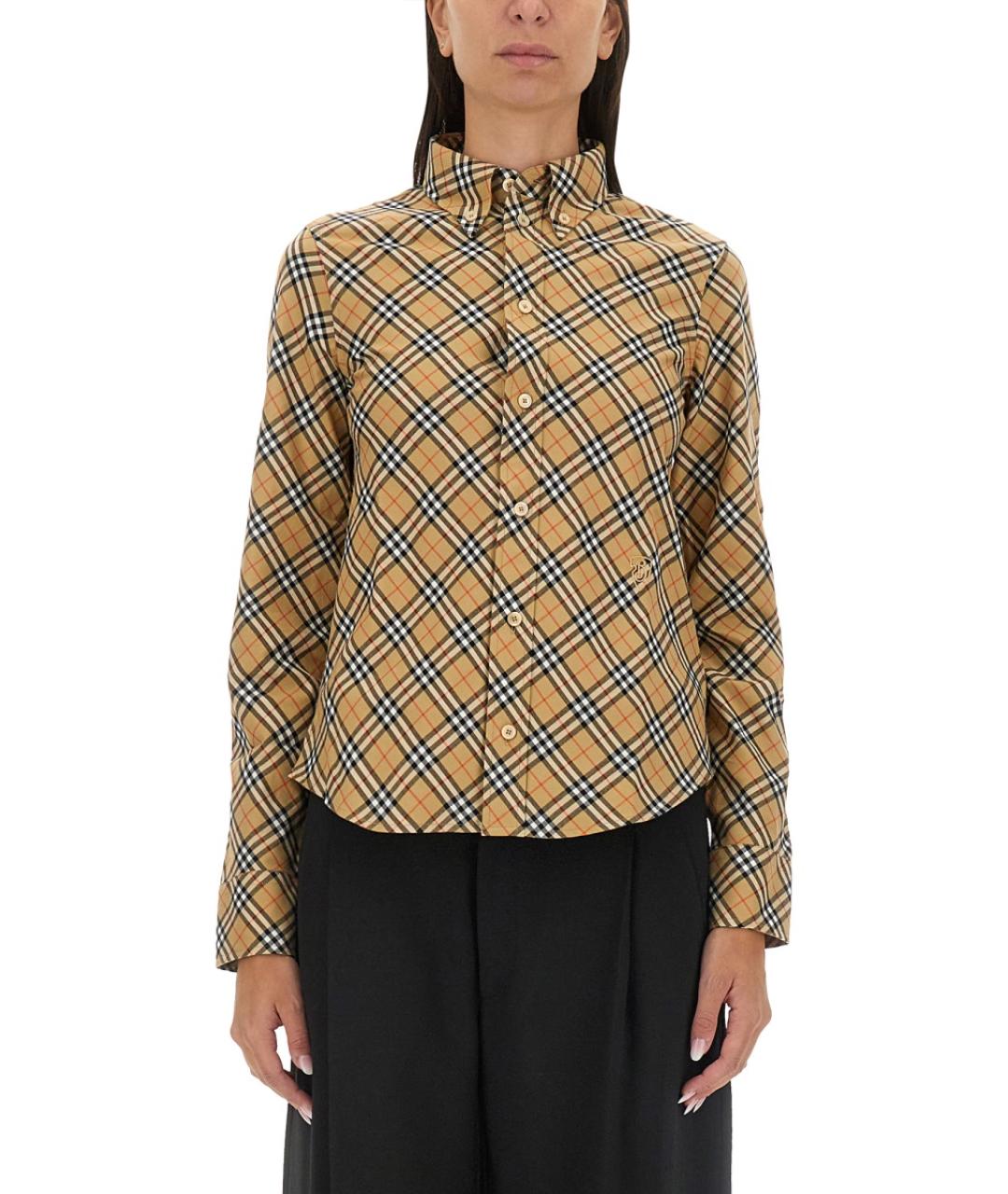 BURBERRY Мульти хлопковая рубашка, фото 2