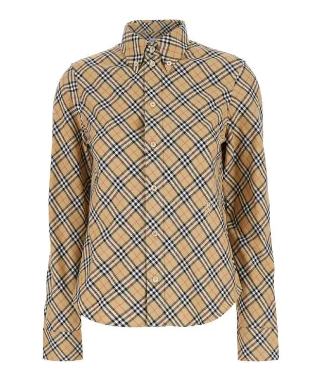 BURBERRY Мульти хлопковая рубашка, фото 1