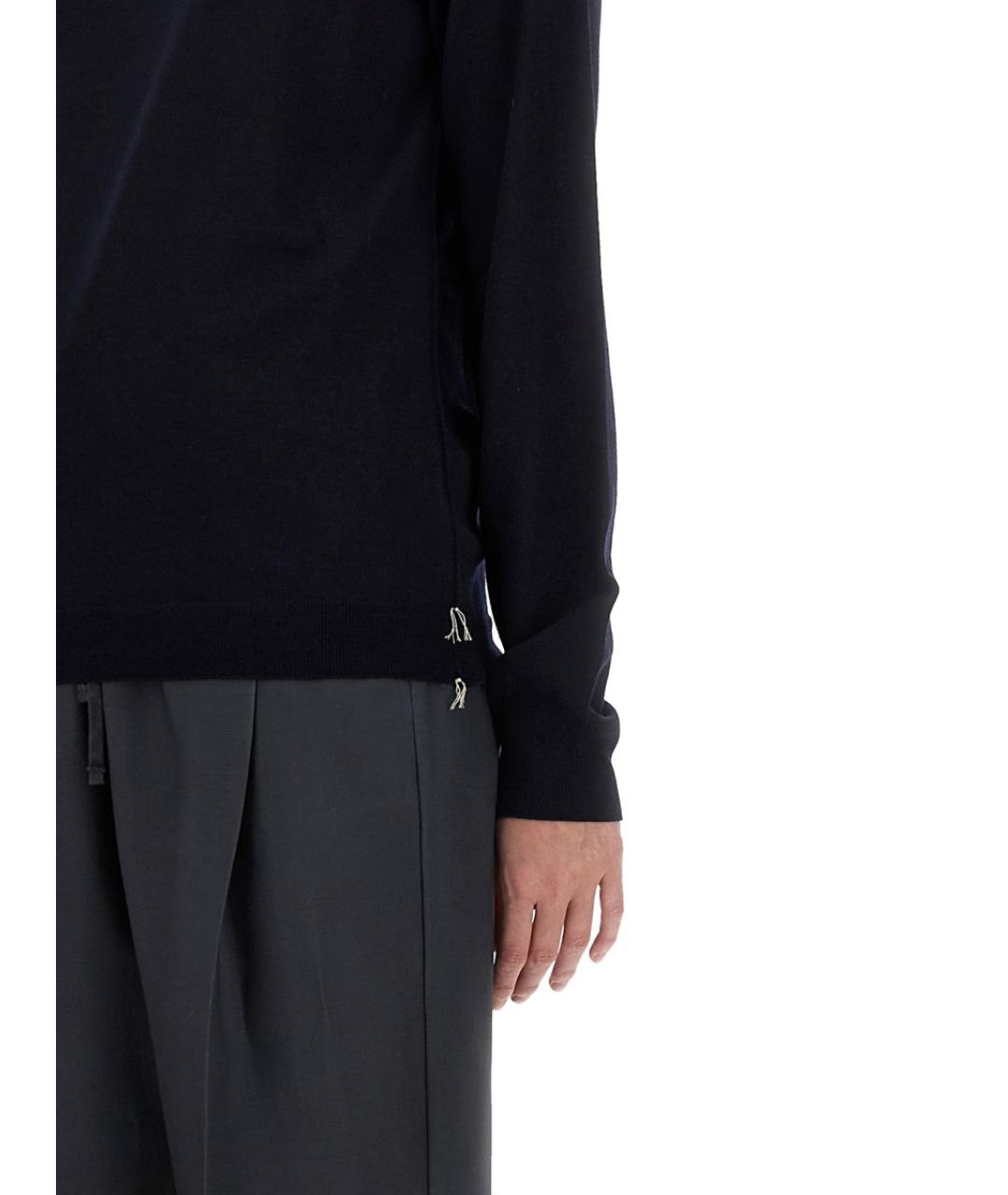 MAISON MARGIELA Синий шерстяной джемпер / свитер, фото 4