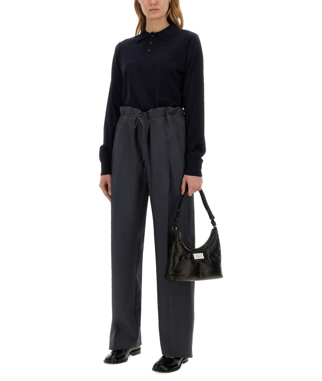 MAISON MARGIELA Синий шерстяной джемпер / свитер, фото 2