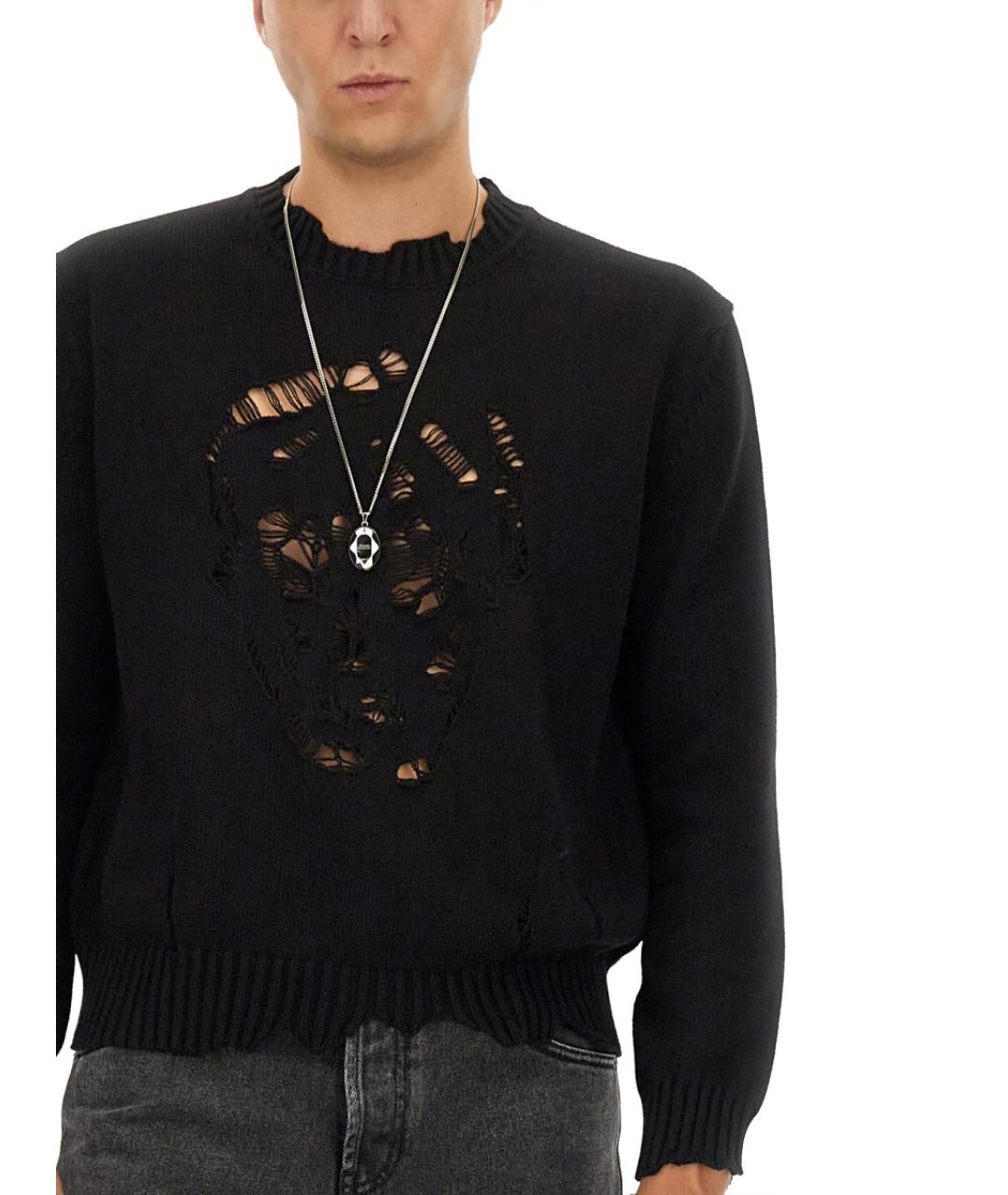 ALEXANDER MCQUEEN Черный джемпер / свитер, фото 4