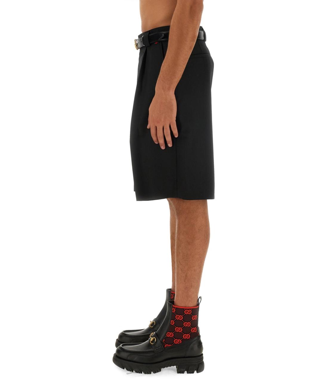 GUCCI Черные шорты, фото 5