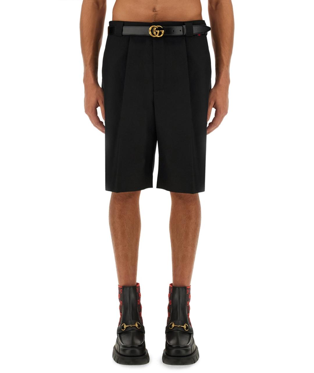 GUCCI Черные шорты, фото 2