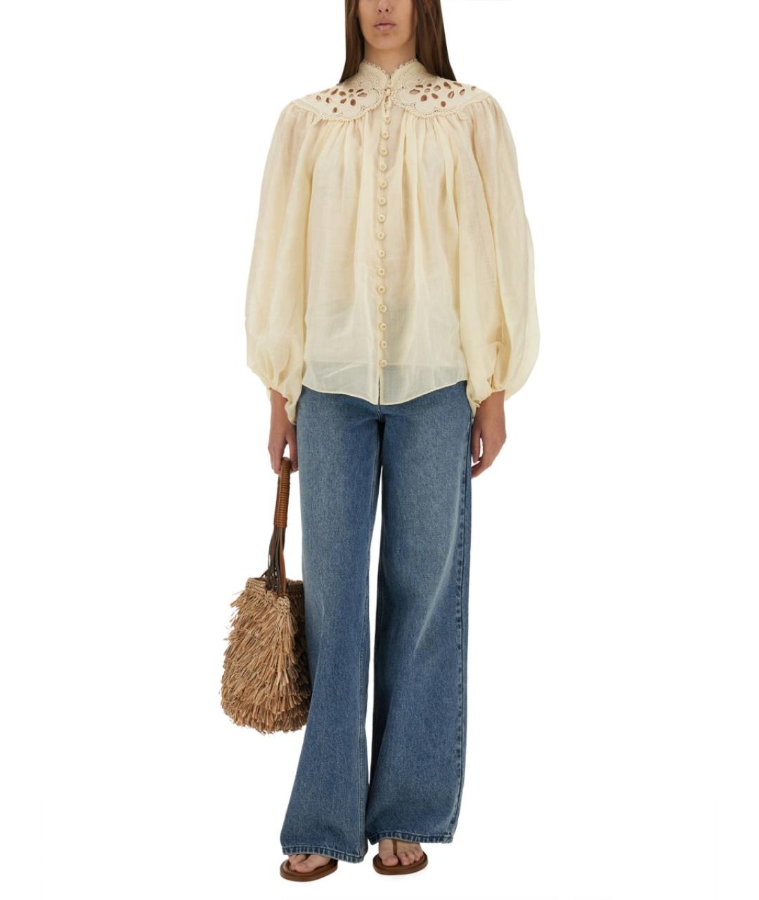 ZIMMERMANN Белая рубашка, фото 2