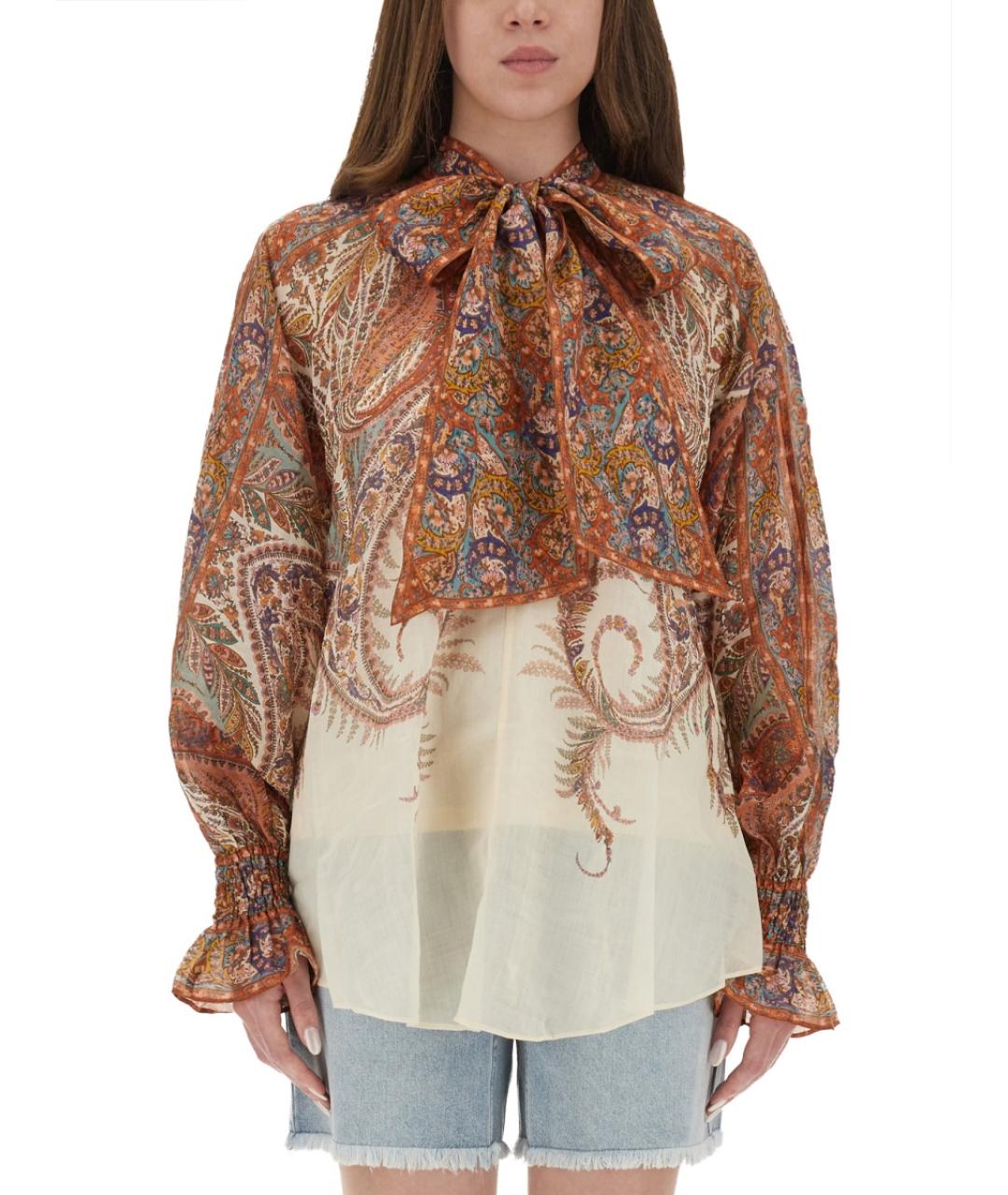 ZIMMERMANN Мульти рубашка, фото 2